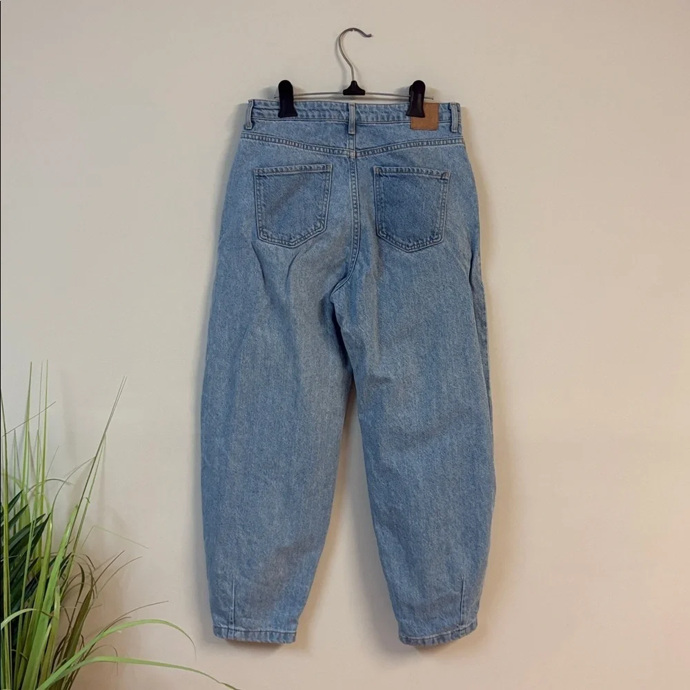 Zara Women’s Light Blue slouchy Jeans size us 0 - Picture 6 of 7